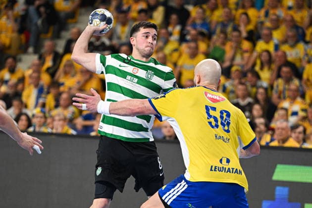 KIELCE 04.03.2026 MECZ 13. KOLEJKA LIGA MISTRZOW PILKA RECZNA MEZCZYZN SEZON 2025 2026 INDUSTRIA KIELCE - SPORTING LIZBONA --- MENS HALDBALL EHF CHAMPIONS LEAGUE SEASON 2025 2026 MATCH: INDUSTRIA KIELCE - SPORTING CLUBE DE PORTUGAL JAN GURRI AREGAY FOT. MICHAL TRZPIS 400MM.PL NEWSPIX.PL --- newspix.pl 