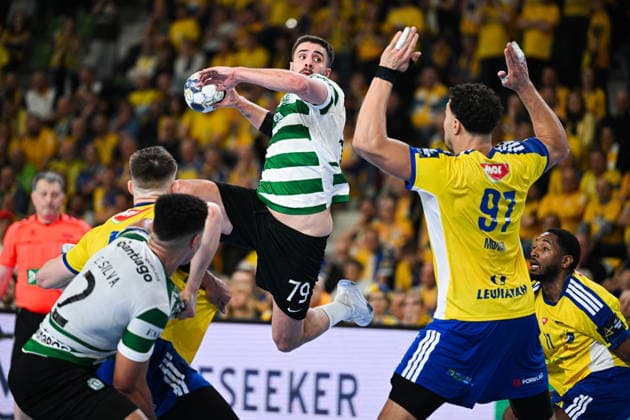 KIELCE 04.03.2026 MECZ 13. KOLEJKA LIGA MISTRZOW PILKA RECZNA MEZCZYZN SEZON 2025 2026 INDUSTRIA KIELCE - SPORTING LIZBONA --- MENS HALDBALL EHF CHAMPIONS LEAGUE SEASON 2025 2026 MATCH: INDUSTRIA KIELCE - SPORTING CLUBE DE PORTUGAL MARTIM MOTA COSTA FOT. MICHAL TRZPIS 400MM.PL NEWSPIX.PL --- newspix.pl 