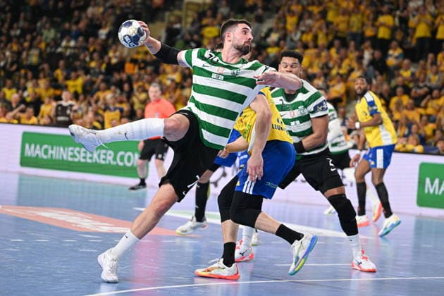 KIELCE 04.03.2026 MECZ 13. KOLEJKA LIGA MISTRZOW PILKA RECZNA MEZCZYZN SEZON 2025 2026 INDUSTRIA KIELCE - SPORTING LIZBONA --- MENS HALDBALL EHF CHAMPIONS LEAGUE SEASON 2025 2026 MATCH: INDUSTRIA KIELCE - SPORTING CLUBE DE PORTUGAL MARTIM MOTA COSTA FOT. MICHAL TRZPIS 400MM.PL NEWSPIX.PL --- newspix.pl 