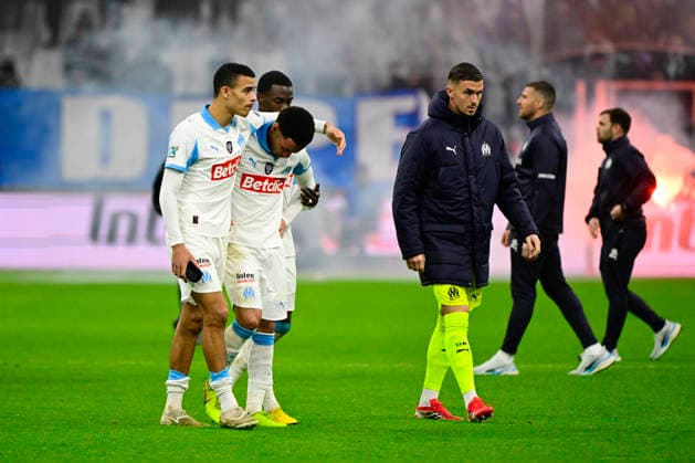 FOOTBALL : Olympique de Marseille VS Toulouse FC - Coupe de France - 04 03 2026 Ethan Nwaneri (OM) - Coupe de France match between Olympique de Marseille and Toulouse Football Club on Mars 4, 2026 at the Orange Velodrome Stadium in Marseille. MarseilleFrance  Copyright: xWilliamxCannarellax