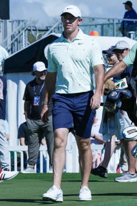 March 4, 2026, Orlando, Florida, USA: Rory McIlroy walks through the putting range during the Arnold Palmer Invitational Pro-Am presented by Mastercard at Bay Hill Club & Lodge. Orlando USA - ZUMAw109 20260304_fap_w109_031 Copyright: xDebbyxWongx