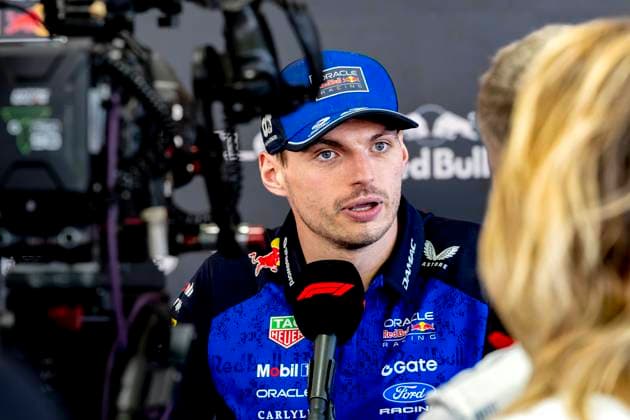 MELBOURNE Formula 1 driver Max Verstappen of Oracle Red Bull Racing during a press conference at the Formula 1 Melbourne media day at Albert Park on March 5, 2025 in Melbourne, Australia Photo by DeFodi Images