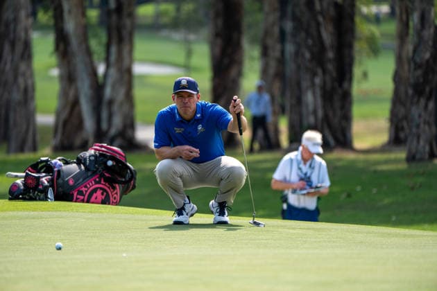 HONGKONG LIV-GOLF English Professional Golfer, Paul Casey during a game in Fanling Golf Course where LIV Golf Hong Kong is being held in Hong Kong, March 5, 2026. NEXPHER Vernon Yuen HONG KONG