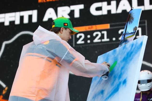 March 5, 2026: OSCAR PIASTRI of Team McLaren on stage at the Fan Forum Event at the 2026 Australian Formula 1 Grand Prix on March 05, 2026 in Melbourne, Australia F1 2026: Australian Grand Prix  - ZUMAa155 20260305_aaa_a155_025 Copyright: xChristopherxKhouryx
