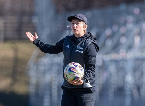 Soccer, Women, Test match, Season 2025 2026, FC Viktoria 1889 Berlin 1 FC Union Berlin, Coach Ailien Poese 1 FC Union , 05 03 2026, Copyright: xSebastianxRäppold MatthiasxKochx