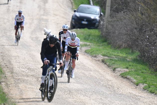 05-03-2026 Allenamento Strade Bianche 2026; 2026, Uae Emirates - Xrg; Pogacar, Tadej; Le Tolfe; 