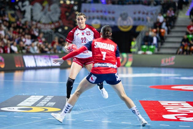 2026.03.05 Lubin pilka reczna EHF Euro Cup 2026 Polska - Norwegia N z Aleksandra Rosiak Foto Pawel Andrachiewicz PressFocus 2026.03.05 Lubin Handball - Women EHF Euro Cup 2026 Poland - Norway Aleksandra Rosiak Credit: Pawel Andrachiewicz PressFocus NEWSPIX.PL --- newspix.pl 