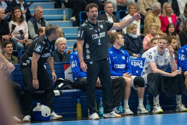 Florian Kehrmann, Head Coach, TBV Lemgo Lippe , VfL Gummersbach vs TBV Lemgo Lippe, Daikin Handball Bundesliga, Men , 24 Matchday, 05 03 2026 Gummersbach NRW Germany Copyright: xkolbert-press MartinxWdziecznyx