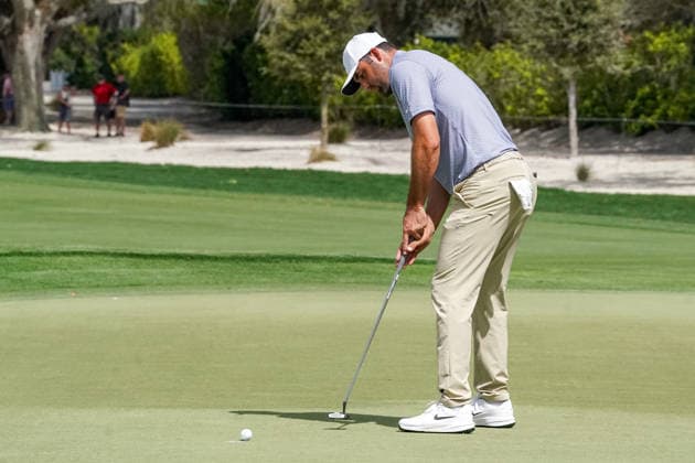 March 5, 2026, Orlando, Florida, USA: Scottie Scheffler putts the 9th green during the first round of the Arnold Palmer Invitational Pro-Am presented by Mastercard at Bay Hill Club & Lodge. Orlando USA - ZUMAw109 20260305_fap_w109_003 Copyright: xDebbyxWongx