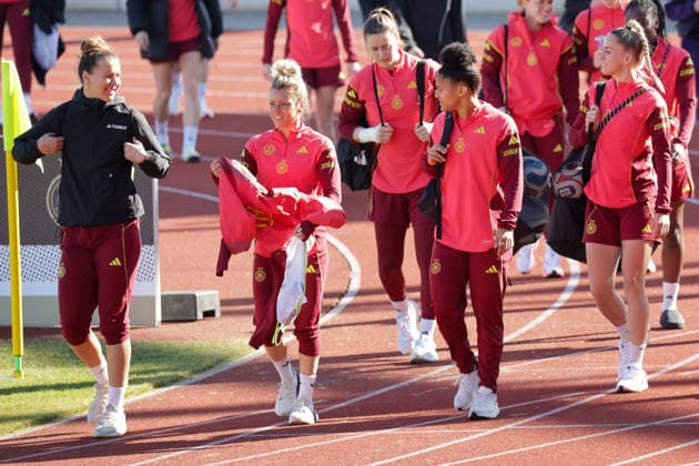 Football, Women, Germany national team, Training