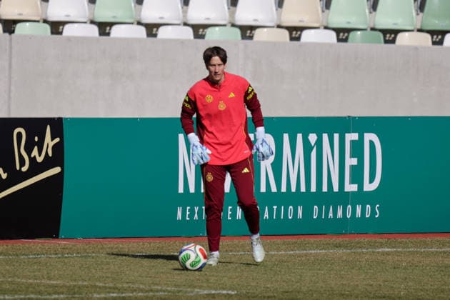 05 03 2026, xgrfx, football training , German womens national team v l Ann Kathrin Berger German womens national team DFL DFB REGULATIONS PROHIBIT ANY USE OF PHOTOGRAPHS as IMAGE SEQUENCES and or QUASI VIDEO Dresden