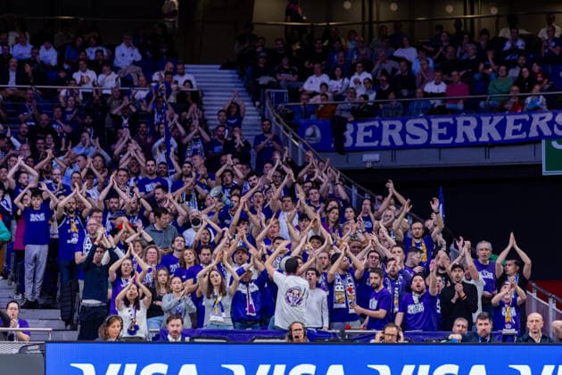 2026 Euroleague basketball Real Madrid v Virtus Bologna March 5th 5th March 2026 Movistar Arena Madrid, Spain Euroleague Basketball Spain, Real Madrid vs Virtus Bologna fans berserkers Madrid Spain Basketball Copyright: xAlbaxPachecox xAgenciaxLOFx