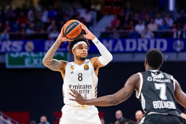 2026 Euroleague basketball Real Madrid v Virtus Bologna March 5th 5th March 2026 Movistar Arena Madrid, Spain Euroleague Basketball Spain, Real Madrid vs Virtus Bologna Chuma Okeke Real Madrid Madrid Spain Basketball Copyright: xAlbaxPachecox xAgenciaxLOFx
