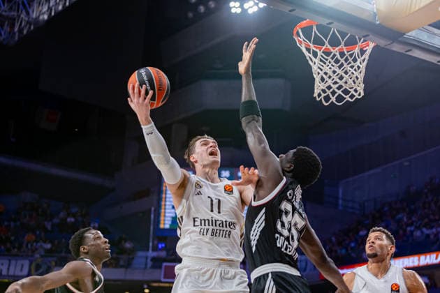 2026 Euroleague basketball Real Madrid v Virtus Bologna March 5th 5th March 2026 Movistar Arena Madrid, Spain Euroleague Basketball Spain, Real Madrid vs Virtus Bologna Mario Hezonja Real Madrid Madrid Spain Basketball Copyright: xAlbaxPachecox xAgenciaxLOFx