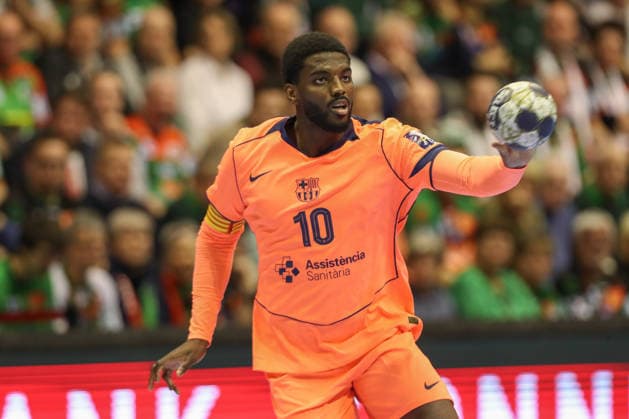 05 03 2026, xtgx, Handball, EHF Champions League, SC Magdeburg FC Barcelona v l Dika Mem Barcelona, 10 Magdeubrg