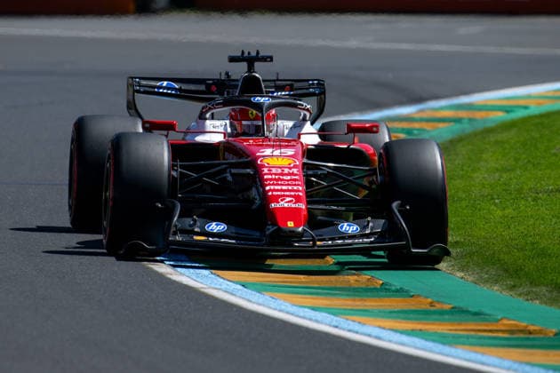 Charles Leclerc Scuderia Ferrari HP, Monaco, 16 in SF 26, AUS, Formula 1 World Championship, Australian Grand Prix, Albert Park Circuit, Melbourne, Free Practice, 2026 season, 06 03 2026 AUS, Formula 1 World Championship, Australian Grand Prix, Albert Park Circuit, Melbourne, Free Practice, 2026 season, 06 03 2026 Melbourne Copyright: xEibner-Pressefoto Memmlerx EP_MMR