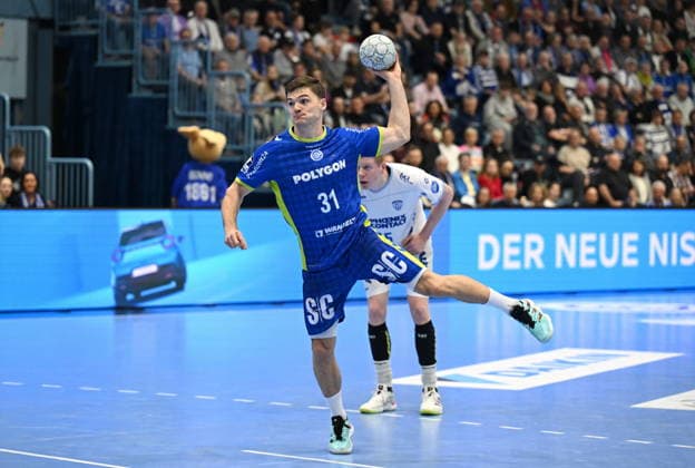 Kay Smits VfL Gummersbach 31 at 7 meter penalty throw VfL Gummersbach vs TBV Lemgo Lippe, Handball, Daikin 1 Bundesliga, 24 Matchday, Season 2025 2026, Schwalbe Arena Gummersbach, 05 03 2026 VfL Gummersbach vs TBV Lemgo Lippe, Handball, Daikin 1 Bundesliga, 24 Matchday, Season 2025 2026, Schwalbe Arena Gummersbach, 05 03 2026 Gummersbach Copyright: xEibner-Pressefoto JuergenxAugstx EP_JAT