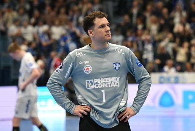 EWnttaeuschung bei Constantin Moestl TBV Lemgo Lippe 1 VfL Gummersbach vs TBV Lemgo Lippe, Handball, Daikin 1 Bundesliga, 24 Spieltag, Spielzeit 2025 2026, Schwalbe Arena Gummersbach, 05 03 2026 VfL Gummersbach vs TBV Lemgo Lippe, Handball, Daikin 1 Bundesliga, 24 Spieltag, Spielzeit 2025 2026, Schwalbe Arena Gummersbach, 05 03 2026 Gummersbach Copyright: xEibner-Pressefoto JuergenxAugstx EP_JAT