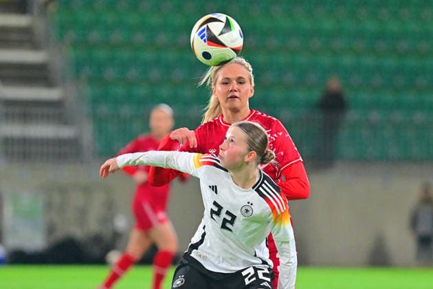 Football, Women, U17, European Championship Qualifier, Denmark - Germany