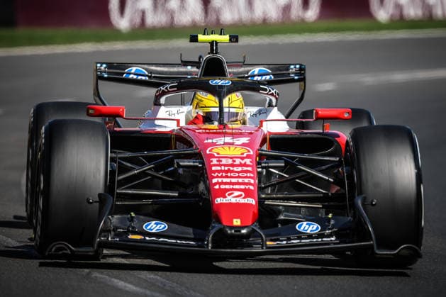 March 6, 2026, Melbourne, Victoria, Australia: MELBOURNE, AUSTRALIA - MARCH 06 2026: Lewis Hamilton of Great Britain drives the Scuderia Ferrari HP SF-26 during Free Practice Session 2 at the 2026 Australian Grand Prix at Albert Park in Melbourne, Australia Melbourne Australia - ZUMAp121 20260306_zsp_p121_045 Copyright: xChrisxPutnamx