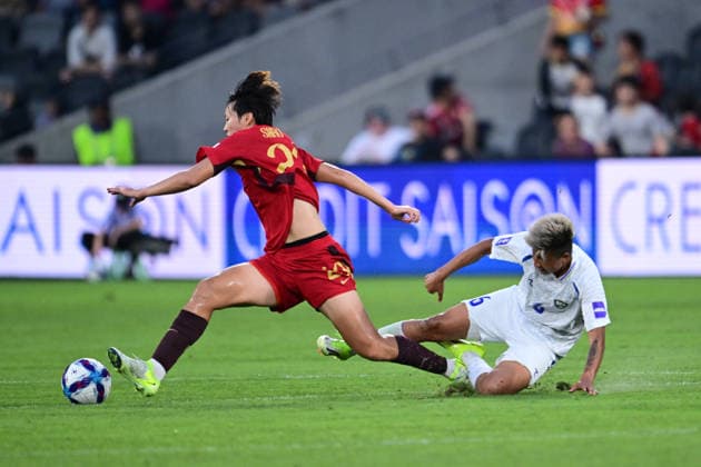 Football, Women, Asian Cup, Uzbekistan - China