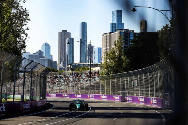 F1 - AUSTRALIAN GRAND PRIX 2026 14 ALONSO Fernando (spa), Aston Martin F1 Team AMR26, action during the Formula 1 Qatar Airways Australian Grand Prix 2026, 1st round of the 2026 Formula One World Championship, WM, Weltmeisterschaft from March 6 to 8, 2026 on the Albert Park Circuit, in Melbourne, Australia - MelbourneAustralia  Copyright: xFLORENTxGOODENx
