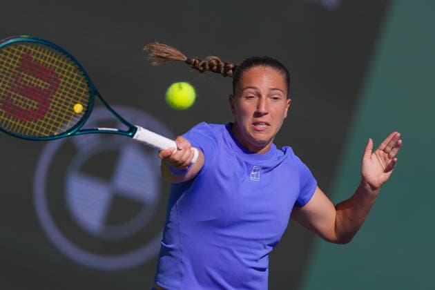 Tennis, WTA tournament in Indian Wells