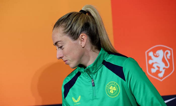Football, Women, World Cup Qualifiers, National Team Ireland, Press conference