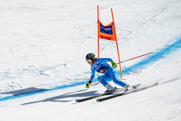 INVERNALI - Alpine Skiing - Audi FIS Ski World Cup - Women s Downhill Laura Pirovano (ITA) during downhill during Audi FIS Ski World Cup - Women s Downhill, Alpine Skiing race in Val di Fassa, Italy, March 06 2026 Val di Fassa Italy  Copyright: xIPAxSport ABACAx