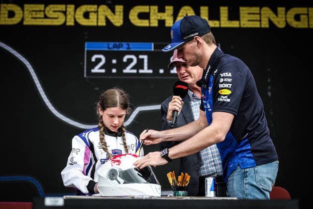 March 6, 2026, Melbourne, Victoria, Australia: MELBOURNE, AUSTRALIA - MARCH 06 2026: Max Verstappen of Oracle Red Bull Racing during the fan forum at the 2026 Australian Grand Prix at Albert Park in Melbourne, Australia Melbourne Australia - ZUMAp121 20260306_zsp_p121_070 Copyright: xChrisxPutnamx