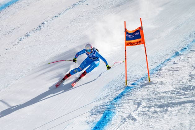 INVERNALI - Alpine Skiing - Audi FIS Ski World Cup - Women s Downhill Nicol Delago (ITA) during downhill during Audi FIS Ski World Cup - Women s Downhill, Alpine Skiing race in Val di Fassa, Italy, March 06 2026 Val di Fassa Italy  Copyright: xIPAxSport ABACAx