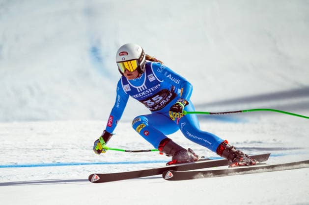INVERNALI - Alpine Skiing - Audi FIS Ski World Cup - Women s Downhill Sara Tahler (ITA) during downhill during Audi FIS Ski World Cup - Women s Downhill, Alpine Skiing race in Val di Fassa, Italy, March 06 2026 Val di Fassa Italy  Copyright: xIPAxSport ABACAx