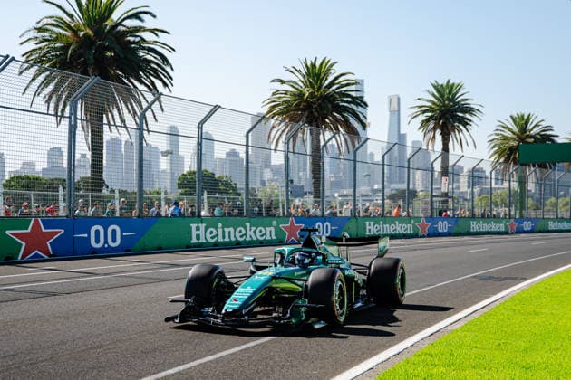 F1 Australian Grand Prix - Pratice 1 & 2 LANCE STROLL (CAN) of Aston Martin Aramco Formula One Team 18 on Friday during the 2026 Formula 1 Qatar Airways Australian Grand Prix at the Albert Park Circuit on March 6, 2026. Photo by Tan Jun Da ABACAPRESS.COM Melbourne Australia  Copyright: xJunxDaxTan ABACAx
