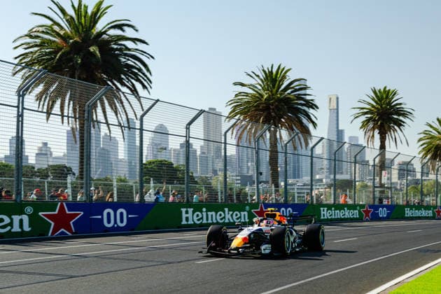 F1 Australian Grand Prix - Pratice 1 & 2 LIAM LAWSON (NZL) of Visa Cash App Racing Bulls Formula One Team 30 on Friday during the 2026 Formula 1 Qatar Airways Australian Grand Prix at the Albert Park Circuit on March 6, 2026. Photo by Tan Jun Da ABACAPRESS.COM Melbourne Australia  Copyright: xJunxDaxTan ABACAx