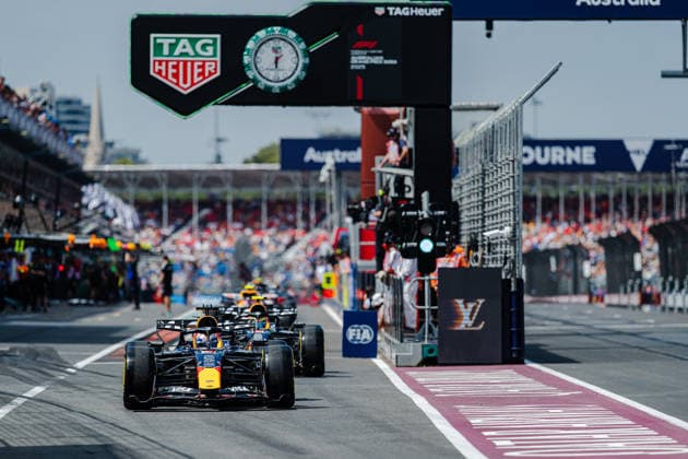 Sport Bilder des Tages F1 Australian Grand Prix - Pratice 1 & 2 MAX VERSTAPPEN (NED) of Oracle Red Bull Racing 3 on Friday during the 2026 Formula 1 Qatar Airways Australian Grand Prix at the Albert Park Circuit on March 6, 2026. Photo by Tan Jun Da ABACAPRESS.COM Melbourne Australia  Copyright: xJunxDaxTan ABACAx