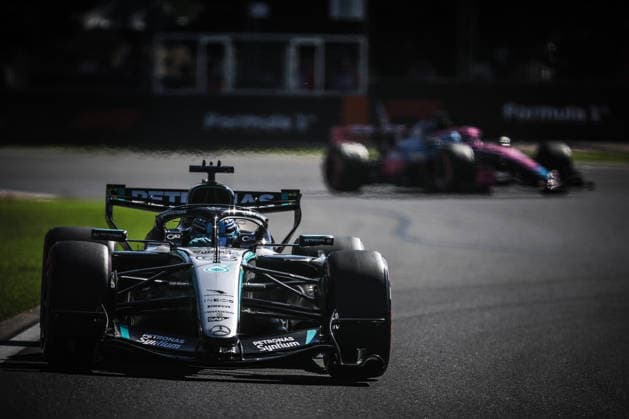 March 6, 2026, Melbourne, Victoria, Australia: MELBOURNE, AUSTRALIA - MARCH 06 2026: George Russell of Great Britain drives the Mercedes-AMG Petronas F1 Team W17 during Free Practice Session 2 at the 2026 Australian Grand Prix at Albert Park in Melbourne, AustraliaGeorge Russell of Great Britain drives the Mercedes-AMG Petronas F1 Team W17 during Free Practice Session 2 at the 2026 Australian Grand Prix at Albert Park in Melbourne, Australia 2026 Formula 1 Australian Grand Prix - Friday  - ZUMAp121 20260306_zsp_p121_145 Copyright: xChrisxPutnamx