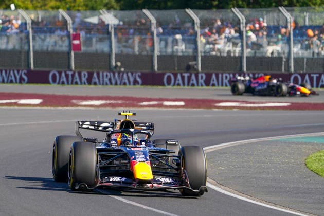 FORMULA ONE AUSTRALIAN GRAND PRIX 2026 Isack Hadjar 6 (FRA) Red Bull Racing and Max Verstappen 3 (NED) Red Bull Racing on track during the Formula 1 Qatar Airways Australian Grand Prix 2026, 1st round of the 2026 Formula One World Championship, WM, Weltmeisterschaft from March 6 to 8, 2026 at the Albert Park Circuit, Melbourne, Australia. Credit: Robbie Hoad Every Second Media Editorial use only. All images are copyright Every Second Media Limited. No images may be reproduced without prior permission. Copyright: xIMAGO EveryxSecondxMediax ESM-1841-0276 RobbiexHoadx xEveryxSecondxMediax