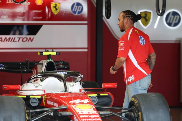 44 Lewis Hamilton GBR Scuderia Ferrari HP ITA Ferrari SF 26 during the Free Practices of Qatar Airways Australian Grand Prix of Formula One at the Albert Park Circuit in Melbourne on Australia on March 06, 2026 in Melbourne, Australia Photo by Philippe Nanchino Eurasia Sport Images Melbourne Albert Park Circuit Australia Copyright: x x2026xEurasiaxSportxImagesx jp-en-EuSpIm-MPS_PPN_GP.F1_Australia_06Mar2026_AU027