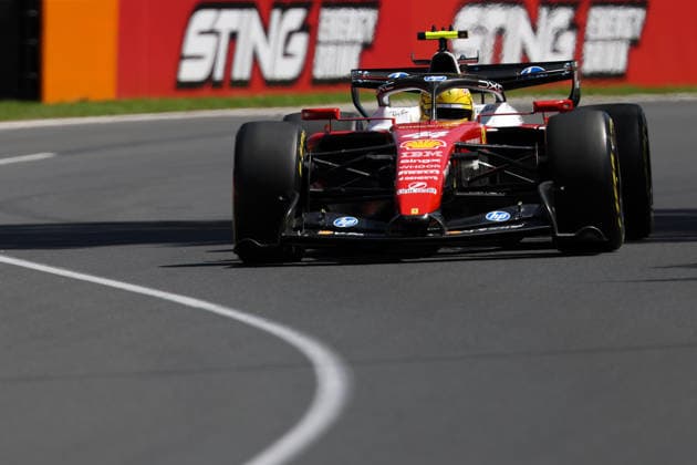 44 Lewis Hamilton GBR Scuderia Ferrari HP ITA Ferrari SF 26 during the Free Practices of Qatar Airways Australian Grand Prix of Formula One at the Albert Park Circuit in Melbourne on Australia on March 06, 2026 in Melbourne, Australia Photo by Philippe Nanchino Eurasia Sport Images Melbourne Albert Park Circuit Australia Copyright: x x2026xEurasiaxSportxImagesx jp-en-EuSpIm-MPS_PPN_GP.F1_Australia_06Mar2026_AU086