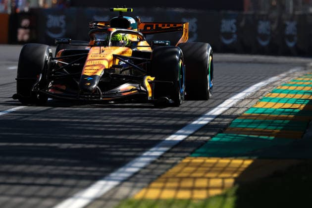 1 Lando Norris GBR McLaren Mastercard F1 Team GBR MCL40A Mercedes during the Free Practices of Qatar Airways Australian Grand Prix of Formula One at the Albert Park Circuit in Melbourne on Australia on March 06, 2026 in Melbourne, Australia Photo by Philippe Nanchino Eurasia Sport Images Melbourne Albert Park Circuit Australia Copyright: x x2026xEurasiaxSportxImagesx jp-en-EuSpIm-MPS_PPN_GP.F1_Australia_06Mar2026_AU096