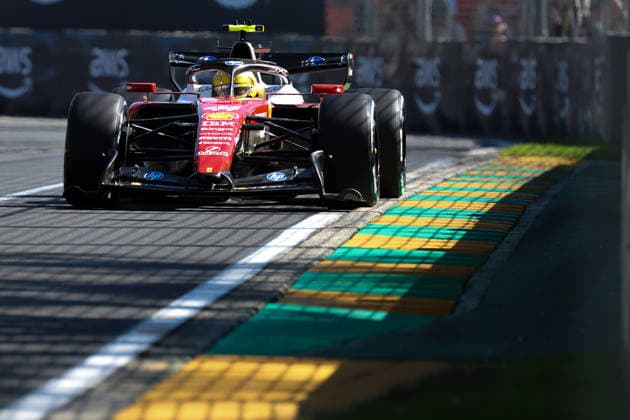 44 Lewis Hamilton GBR Scuderia Ferrari HP ITA Ferrari SF 26 during the Free Practices of Qatar Airways Australian Grand Prix of Formula One at the Albert Park Circuit in Melbourne on Australia on March 06, 2026 in Melbourne, Australia Photo by Philippe Nanchino Eurasia Sport Images Melbourne Albert Park Circuit Australia Copyright: x x2026xEurasiaxSportxImagesx jp-en-EuSpIm-MPS_PPN_GP.F1_Australia_06Mar2026_AU103