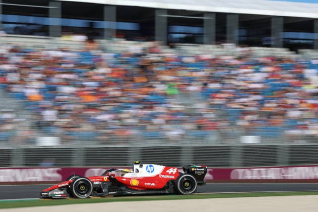 44 Lewis Hamilton GBR Scuderia Ferrari HP ITA Ferrari SF 26 during the Free Practices of Qatar Airways Australian Grand Prix of Formula One at the Albert Park Circuit in Melbourne on Australia on March 06, 2026 in Melbourne, Australia Photo by Philippe Nanchino Eurasia Sport Images Melbourne Albert Park Circuit Australia Copyright: x x2026xEurasiaxSportxImagesx jp-en-EuSpIm-MPS_PPN_GP.F1_Australia_06Mar2026_AU148