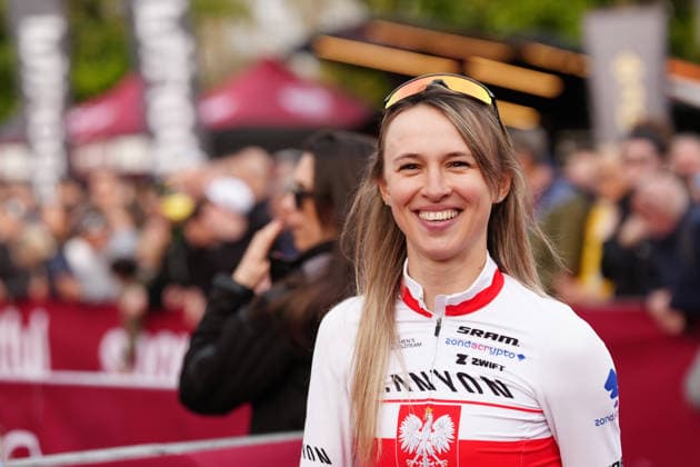 CANYON SRAM ZONDACRYPTOduring the team presentation of the Strade Bianche e Strade Bianche Women cycling race in Siena - Tuscany - Italy - Friday, March 6 2026. - cycling  Copyright: xPaolone xLaPressex
