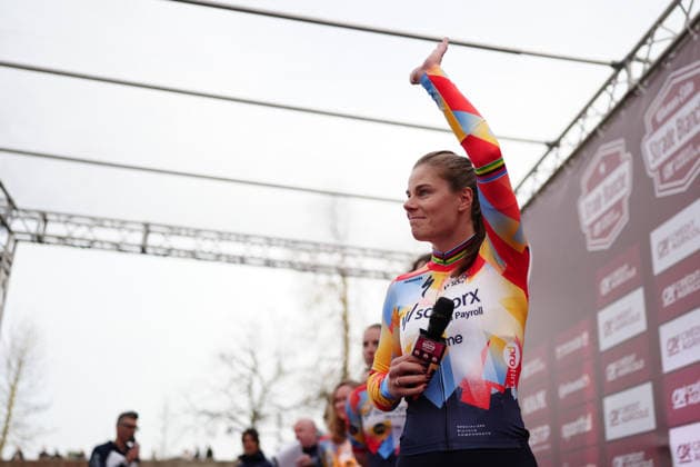 TEAM SD WORX - PROTIME Lotte Kopecky during the team presentation of the Strade Bianche e Strade Bianche Women cycling race in Siena - Tuscany - Italy - Friday, March 6 2026. - cycling  Copyright: xPaolone xLaPressex