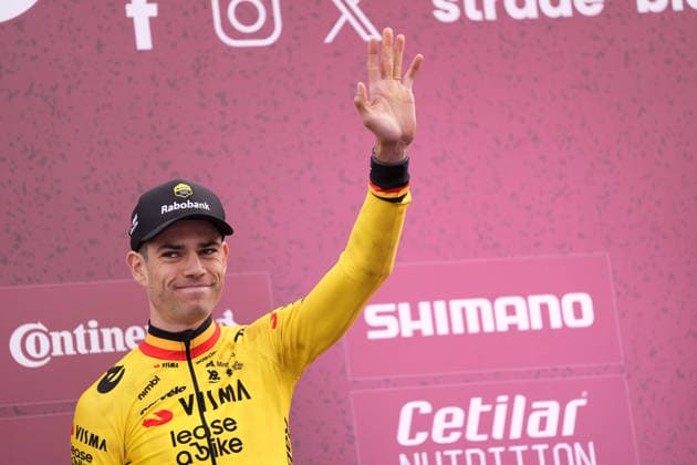 VAN AERT Wout during the team presentation of the Strade Bianche e Strade Bianche Women cycling race in Siena, Tuscany - Italy - Friday, March 6, 2026. - cycling  Copyright: xFabioxFerrari LaPressex
