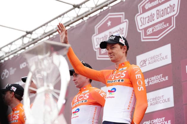 INEOS GRENADIERS during the team presentation of the Strade Bianche e Strade Bianche Women cycling race in Siena - Tuscany - Italy - Friday, March 6 2026. - cycling  Copyright: xPaolone xLaPressex