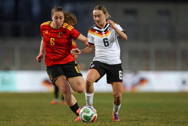 Football, Women, U23, International match, Germany - Belgium