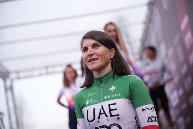 Elisa Longo Borghini UAE TEAM EMIRATES XRG during the team presentation of the Strade Bianche e Strade Bianche Women cycling race in Siena - Tuscany - Italy - Friday, March 6 2026. - cycling  Copyright: xMarcoxAlpozzi xLaPressex