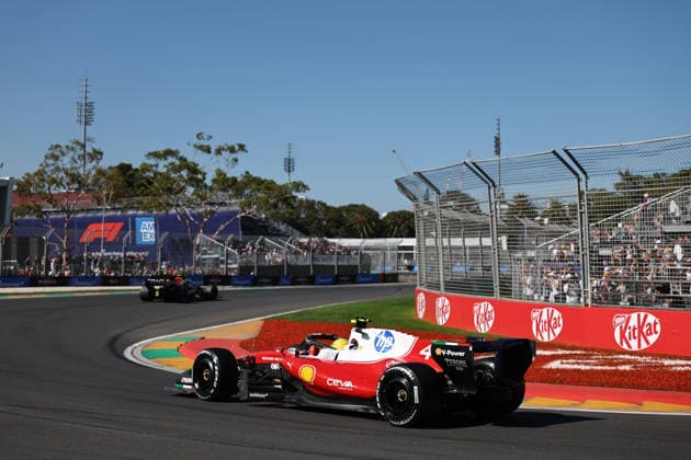 MELBOURNE, AUSTRALIA - MARCH 6: Lewis Hamilton of Great Britain driving the (44) Scuderia Ferrari HP SF-26 during practice ahead of the F1 Grand Prix of Australia at Albert Park Circuit on March 6, 2026 in Melbourne, Australia.(Photo by Qian Jun Paddocker-SPP)  Copyright: xQianxJunx xPaddocker-SPPx Sportspressphoto_SPR103345