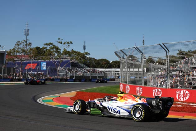 MELBOURNE, AUSTRALIA - MARCH 6: Liam Lawson of New Zealand driving the (30) Visa Cash App Racing Bulls Formula 1 Team VCARB03 during practice ahead of the F1 Grand Prix of Australia at Albert Park Circuit on March 6, 2026 in Melbourne, Australia.(Photo by Qian Jun Paddocker-SPP)  Copyright: xQianxJunx xPaddocker-SPPx Sportspressphoto_SPR103346